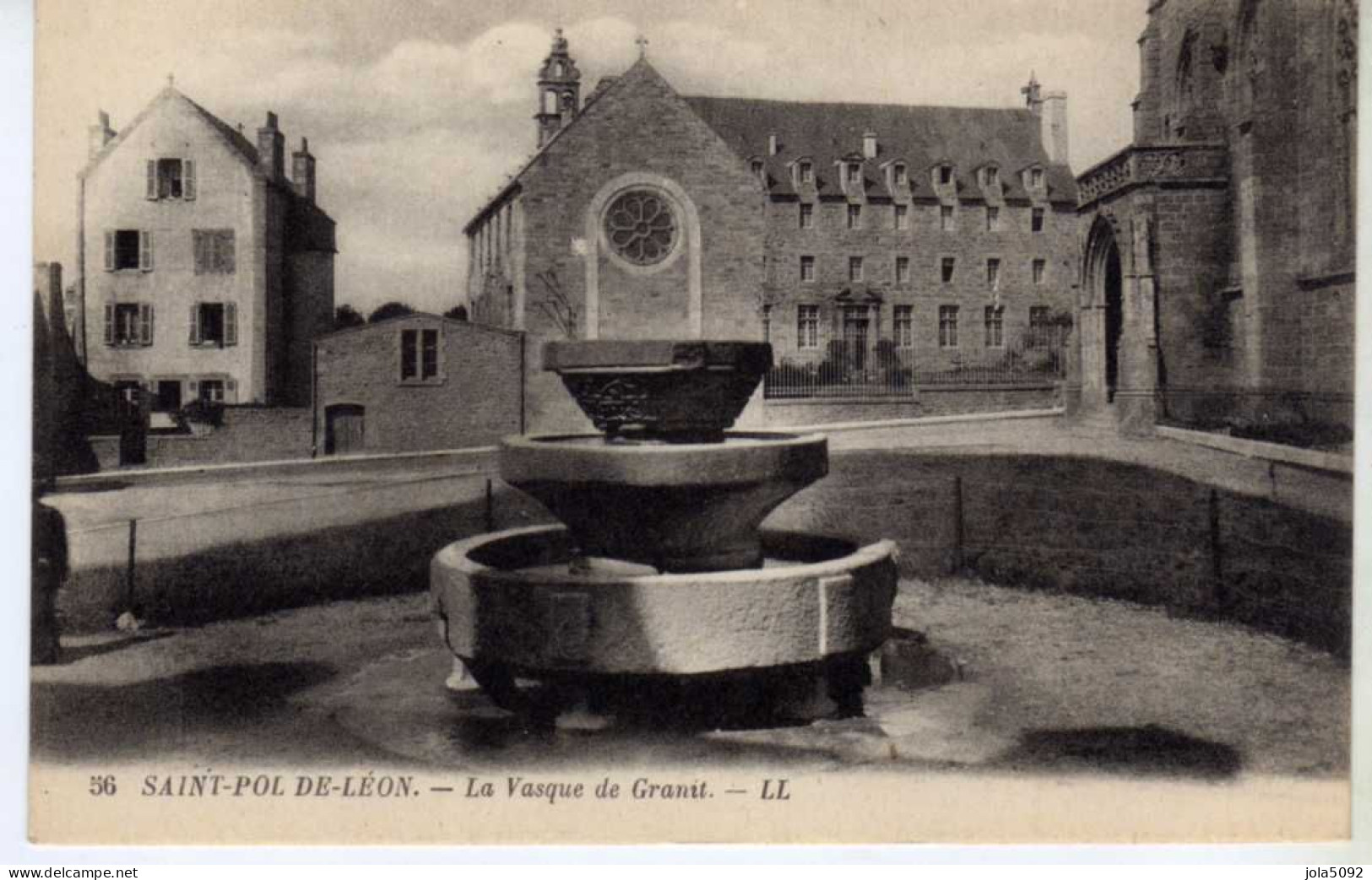 29 / SAINT-POL-DE-LEON - La Vasque De Granit - Saint-Pol-de-Léon