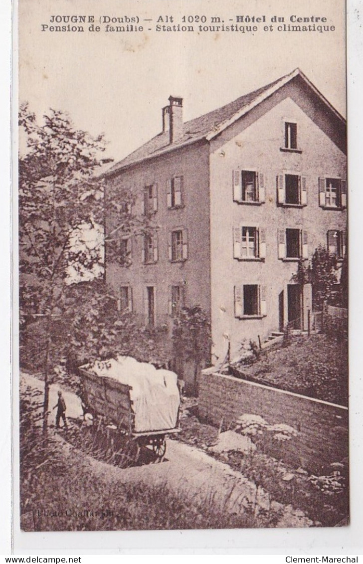 JOUGNE : Hotel Du Centre - Pension De Famille - Bon état - Other & Unclassified