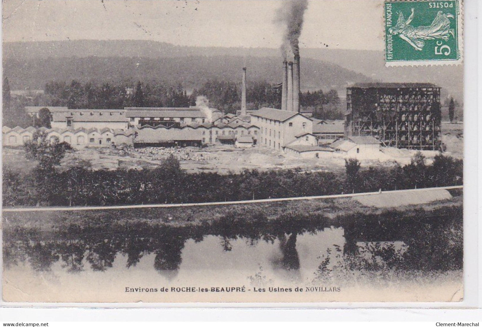 Environs De ROCHE Les BEAUPRE - Les Usines De Novillars - Bon état - Autres & Non Classés