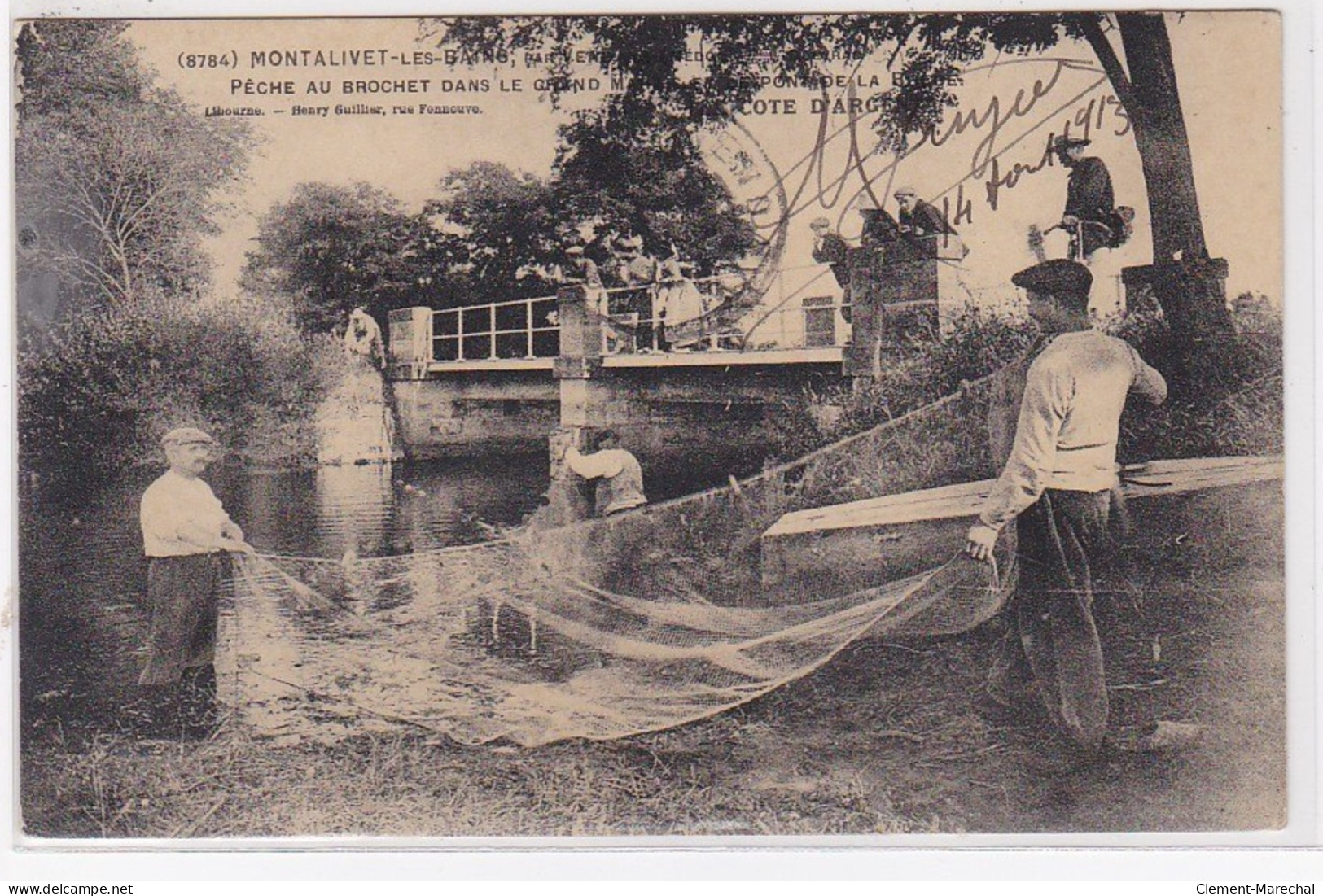 MONTALIVET LES BAINS : Pêche Au Brochet - Très Bon état - Sonstige & Ohne Zuordnung