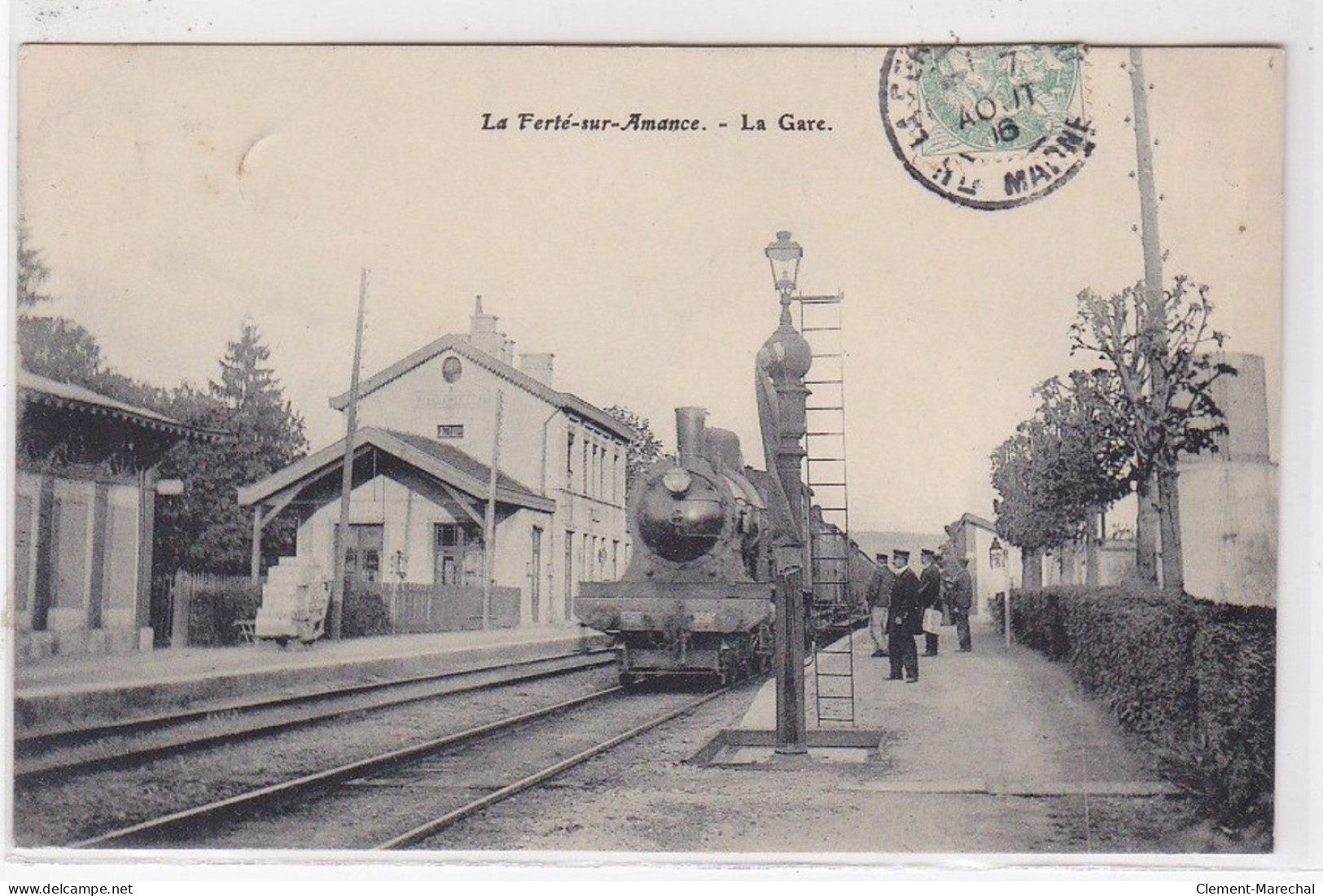 LA FERTE SUR AMANCE : La Gare - Très Bon état - Altri & Non Classificati