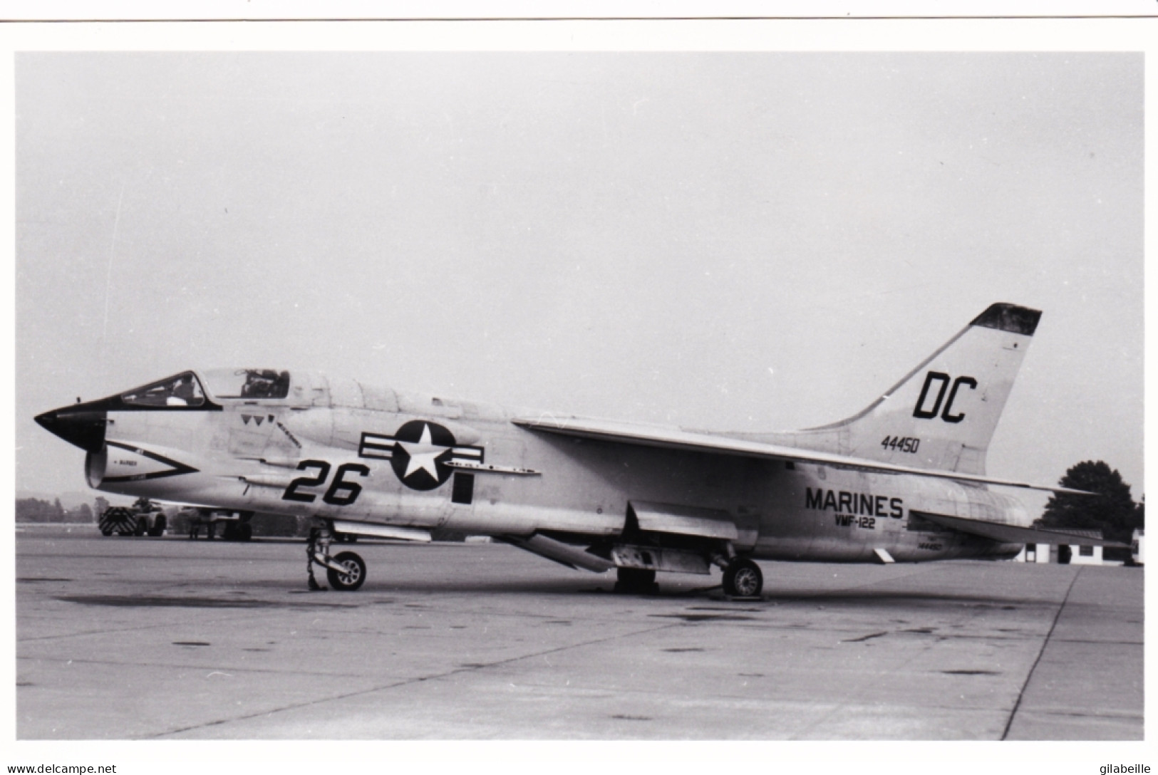 Photo Originale - Airplane - Plane - Aviation - Militaria - Avion Militaire Vought F-8 Crusader - Aviation