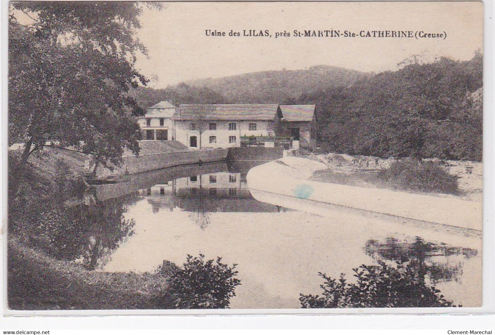 Usine Des LILAS Près SAINT MARTIN SAINTE CATHERINE - Très Bon état - Andere & Zonder Classificatie