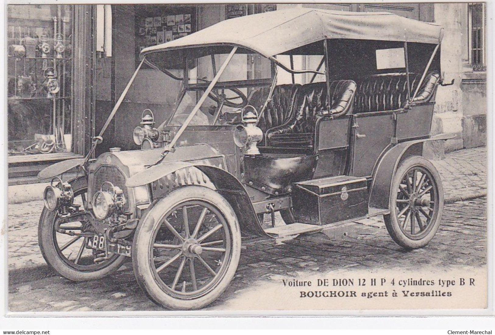 VERSAILLES : Automobile Au Garage BOUCHOIR (voiture De Dion) - Très Bon état - Versailles