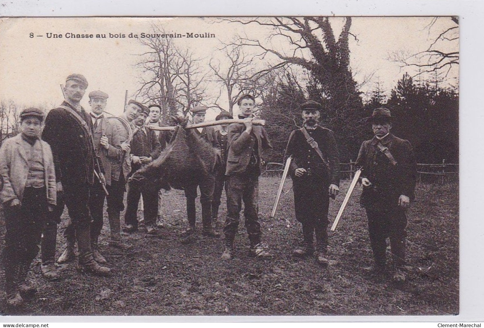 SOUVERAIN MOULIN : Une Chasse Au Sanglier - Très Bon état - Autres & Non Classés