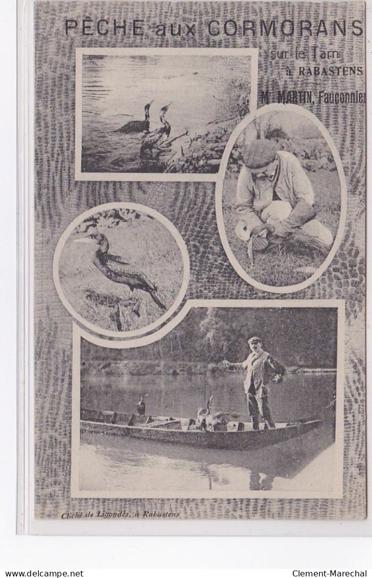 RABASTENS : Fauconnier Martin (peche Aux Cormorans) - Très Bon état - Rabastens