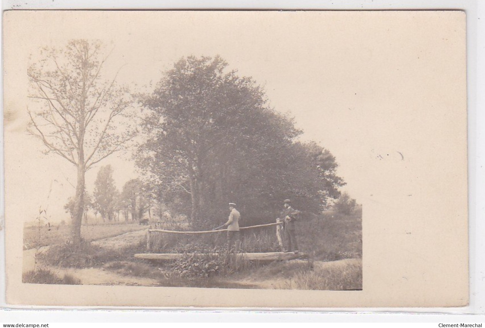 Marais De Villepey : Carte Photo Du Duc De Vendome Et De Son Domestique FROTZ  - Très Bon état - Sonstige & Ohne Zuordnung