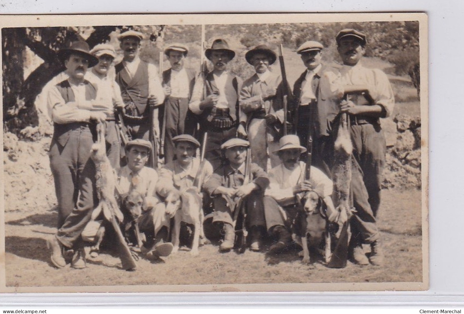 COLOMARS : Carte Photo D'une Scène De Chasse (chasse) - Très Bon état - Sonstige & Ohne Zuordnung