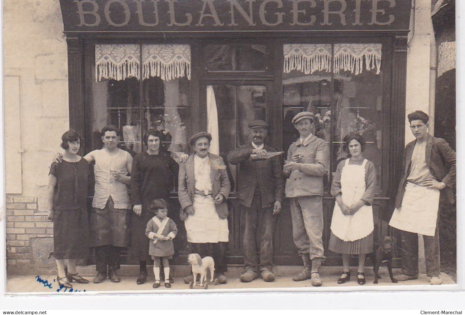 SORIGNY : Photo Format Cpa De La Boulangerie Léopold LEGER (papier Carte Photo) - Très Bon état - Altri & Non Classificati