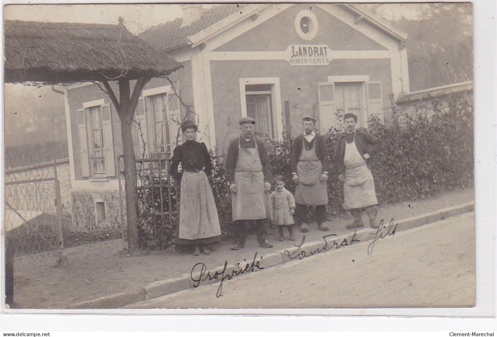 BOISSY SAINT LEGER : Carte Photo De La Propriété LANDRAT (HORTICULTEUR) - Très Bon état - Boissy Saint Leger