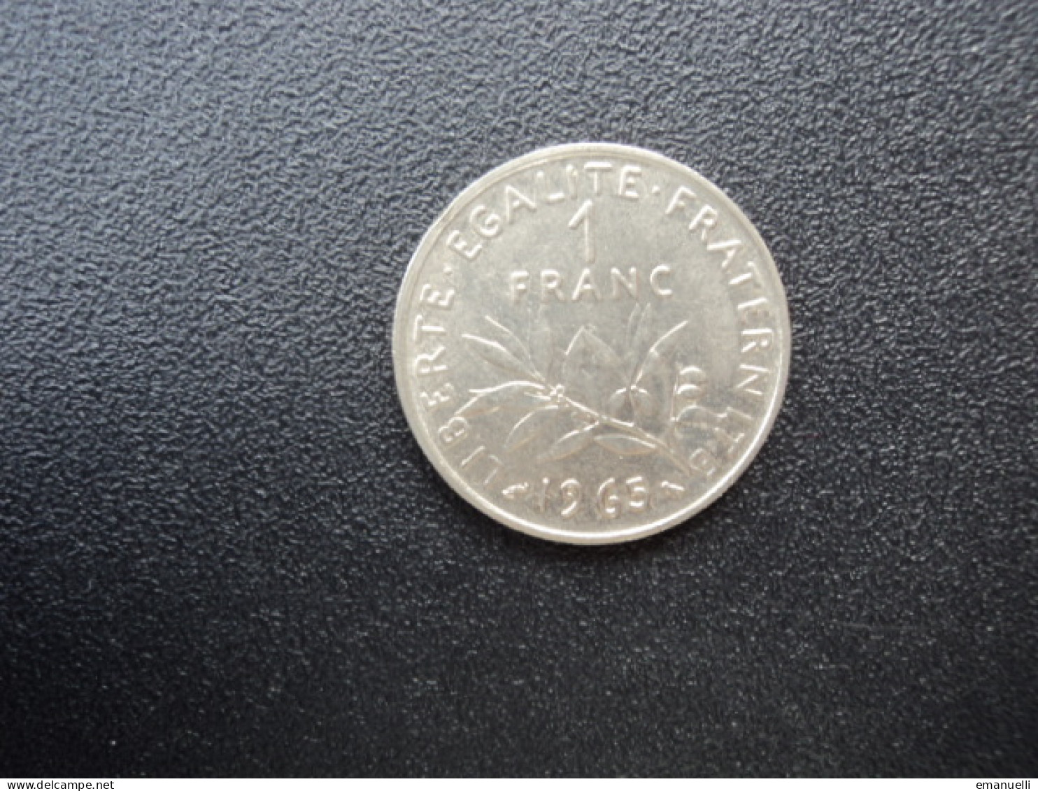 FRANCE : 1 FRANC   1965     F226.10 * / G 474 ** / KM 925.1      SUP - 1 Franc