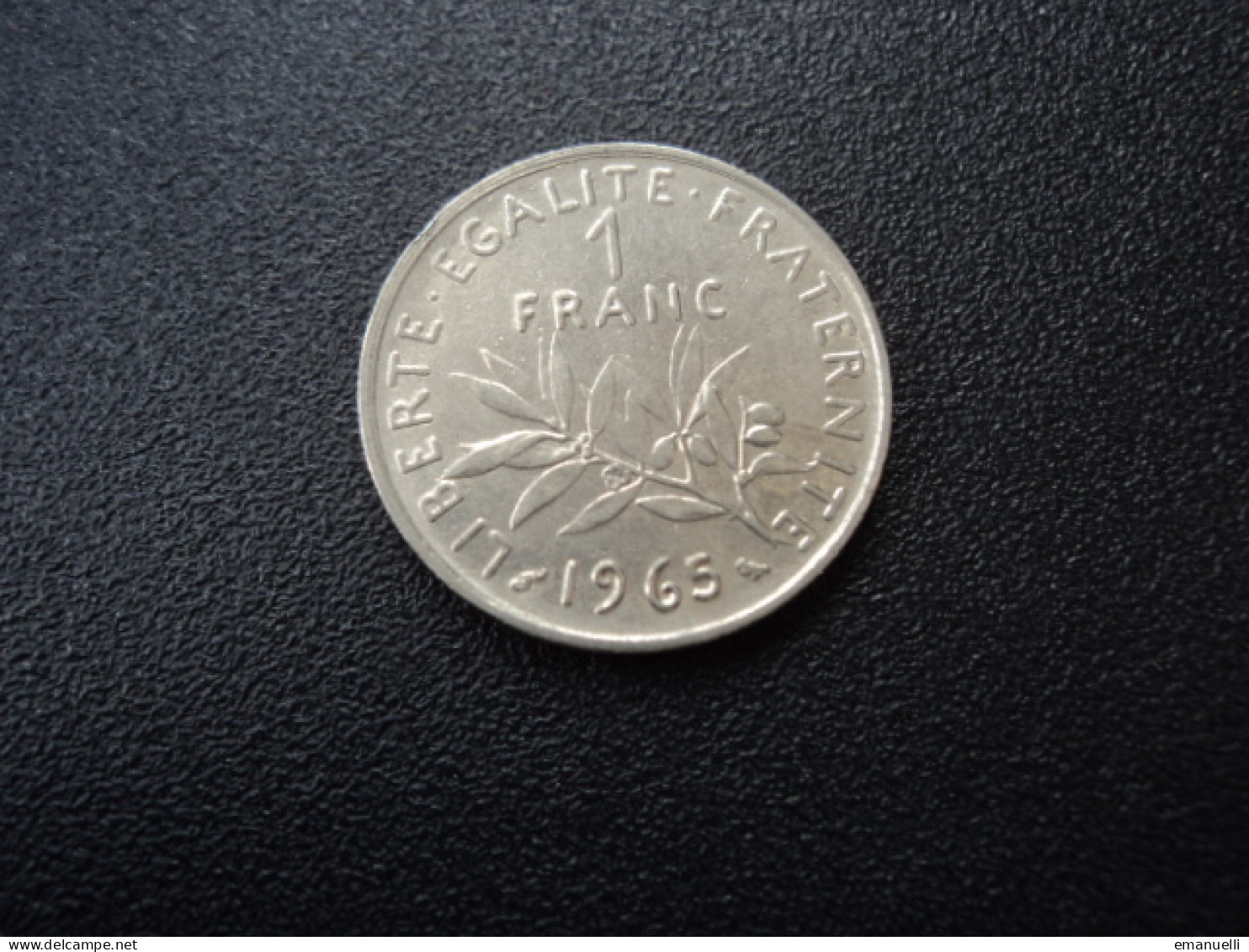 FRANCE : 1 FRANC   1965     F226.10 * / G 474 ** / KM 925.1      SUP - 1 Franc