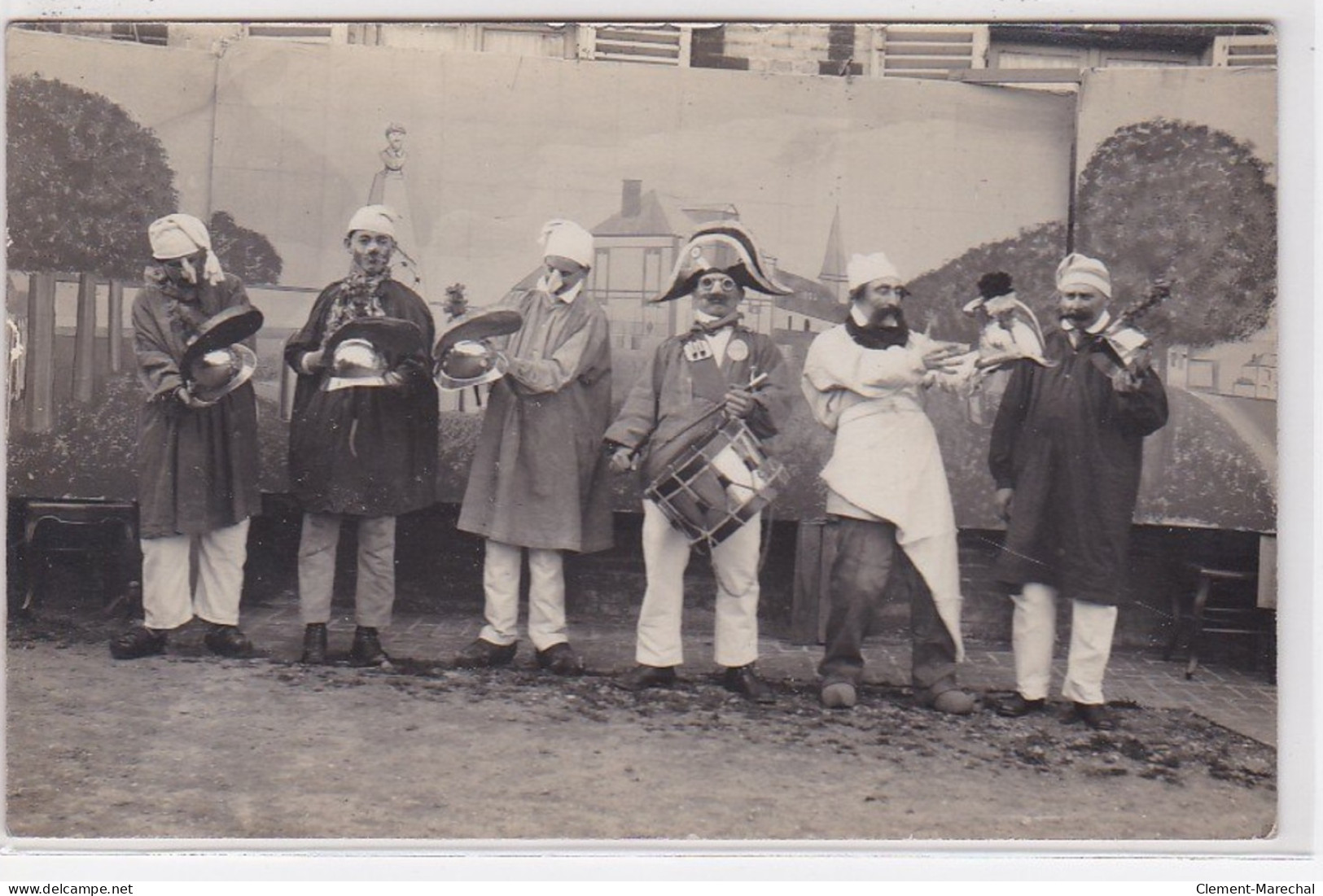 ARNIERES : Carte Photo Des Fêtes (pompiers De Normandie) - Subdivision Des Sapeurs Pompiers - Très Bon état - Other & Unclassified