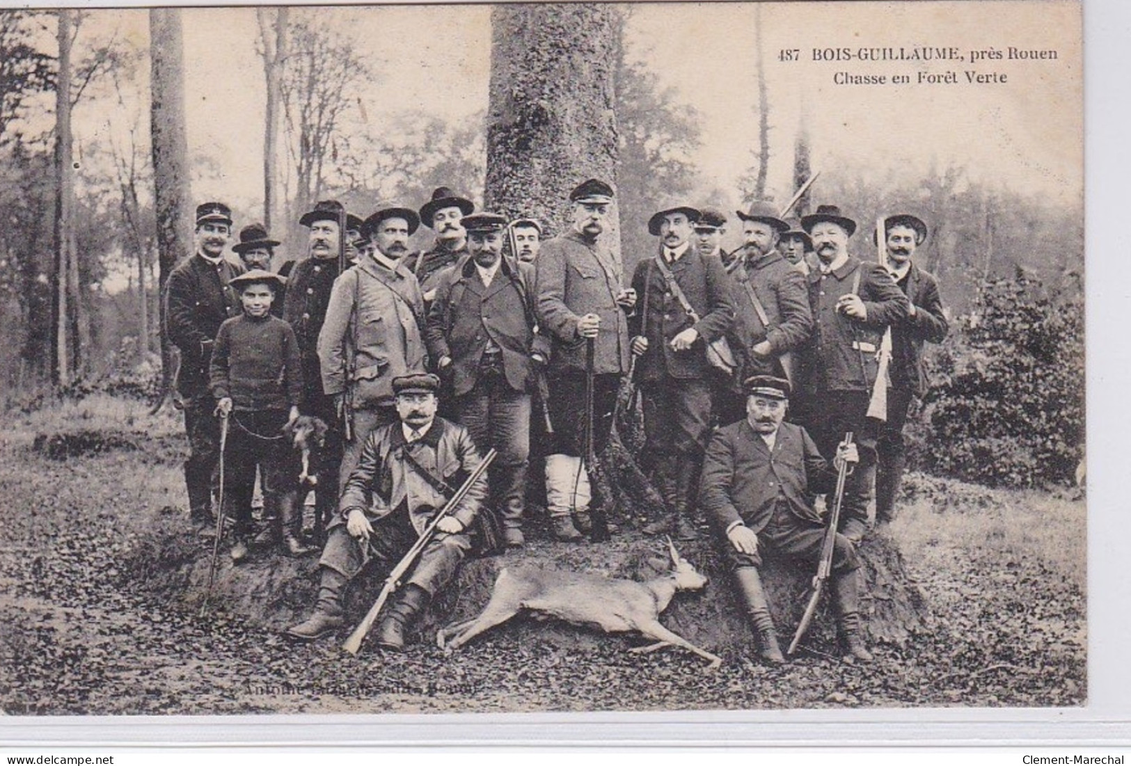 BOIS GUILLAUME Près Rouen : La Chasse En Foret Verte - Très Bon état - Sonstige & Ohne Zuordnung