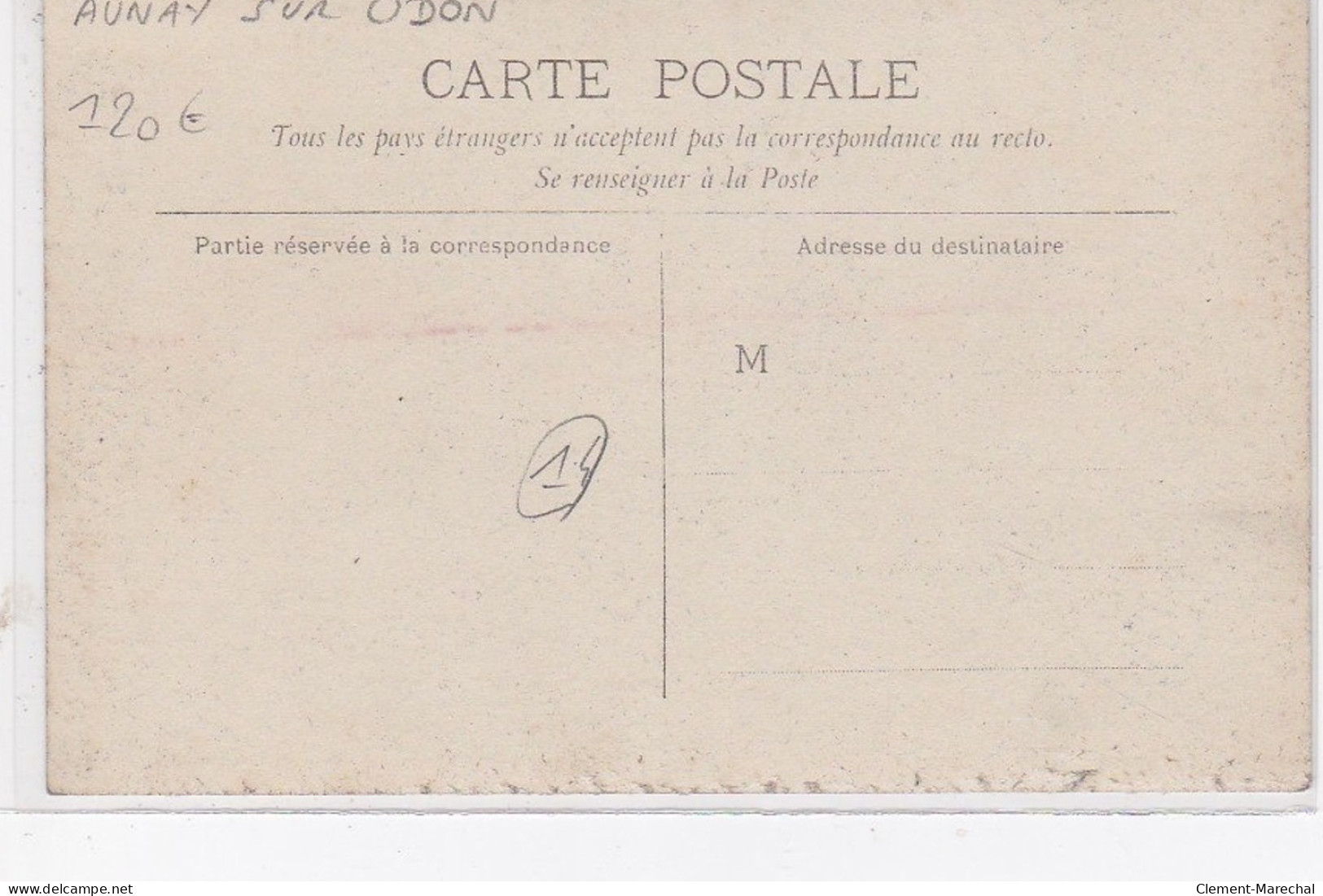 AUNAY SUR ODON : Carte Photo D'une Scène De Rue - Très Bon état - Other & Unclassified