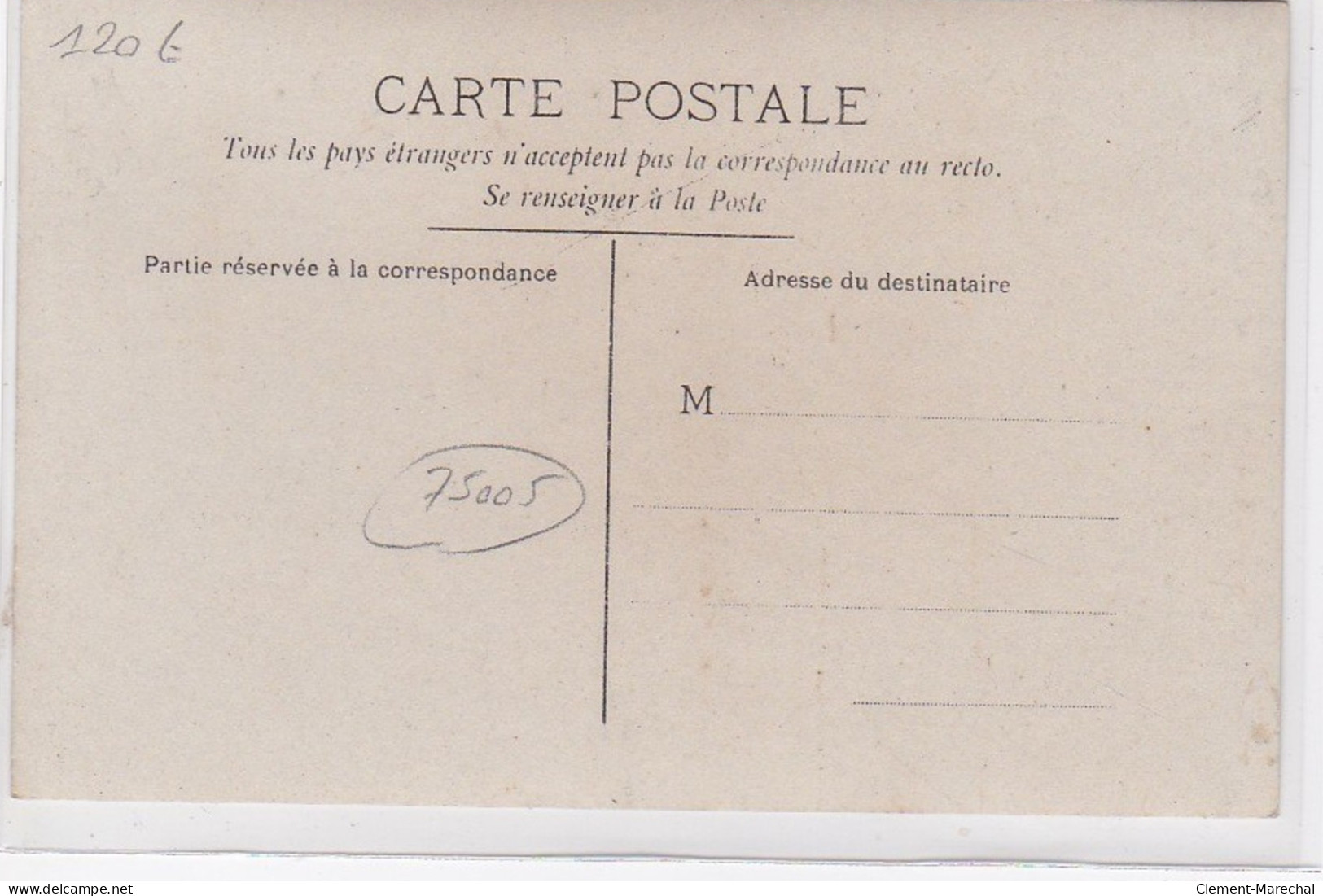 PARIS 5ème : Carte Photo Du Café à L'angle De La Rue Du Petit Pont Et De La Rue De La Bucherie - Très Bon état - Paris (05)