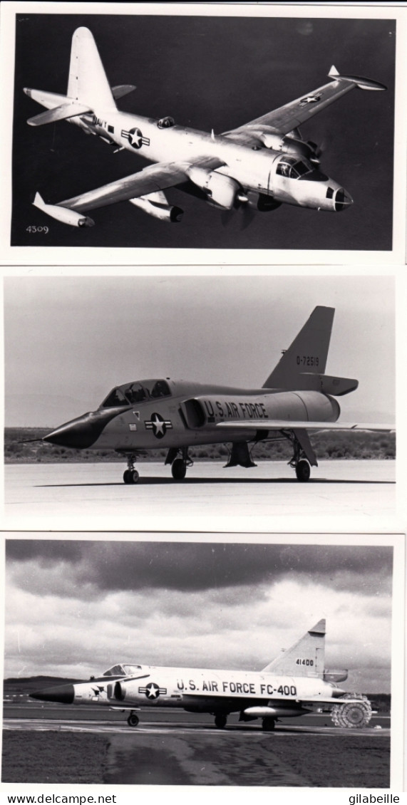 Photo Originale - Airplane - Plane - Aviation - Militaria - Avion  Militaire - Lot 5 Photos - Aviation
