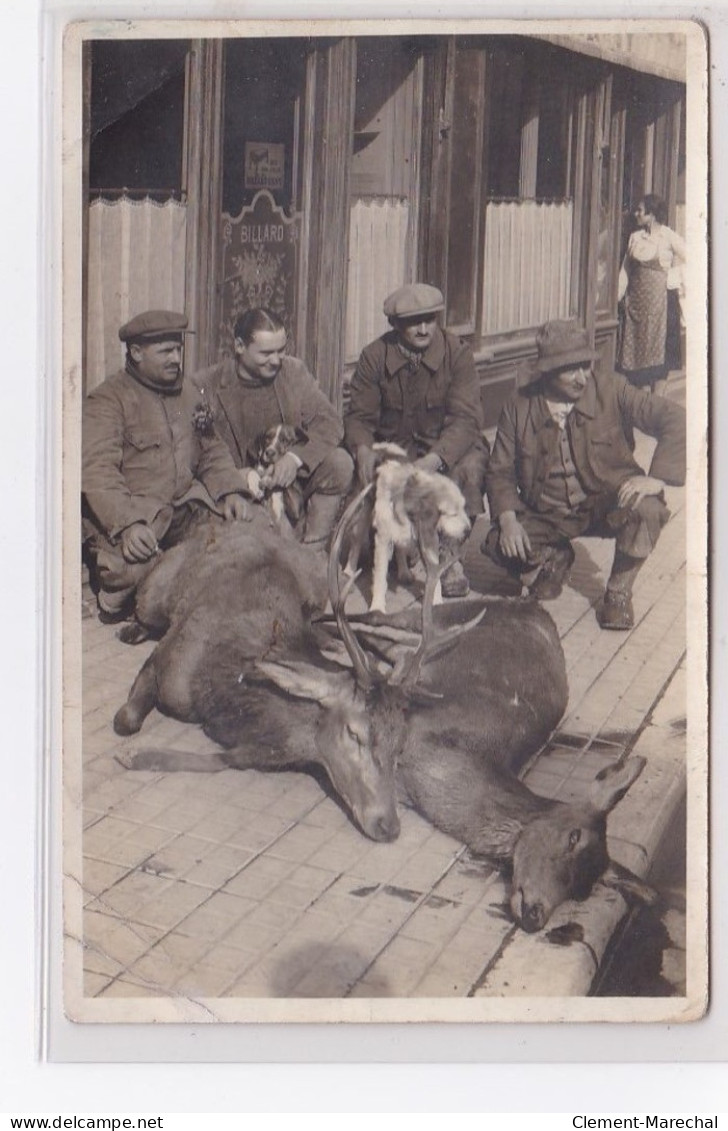 SAINTE MENEHOULD : Carte Photo D'un Retour De Chasse - Bon état - Sainte-Menehould