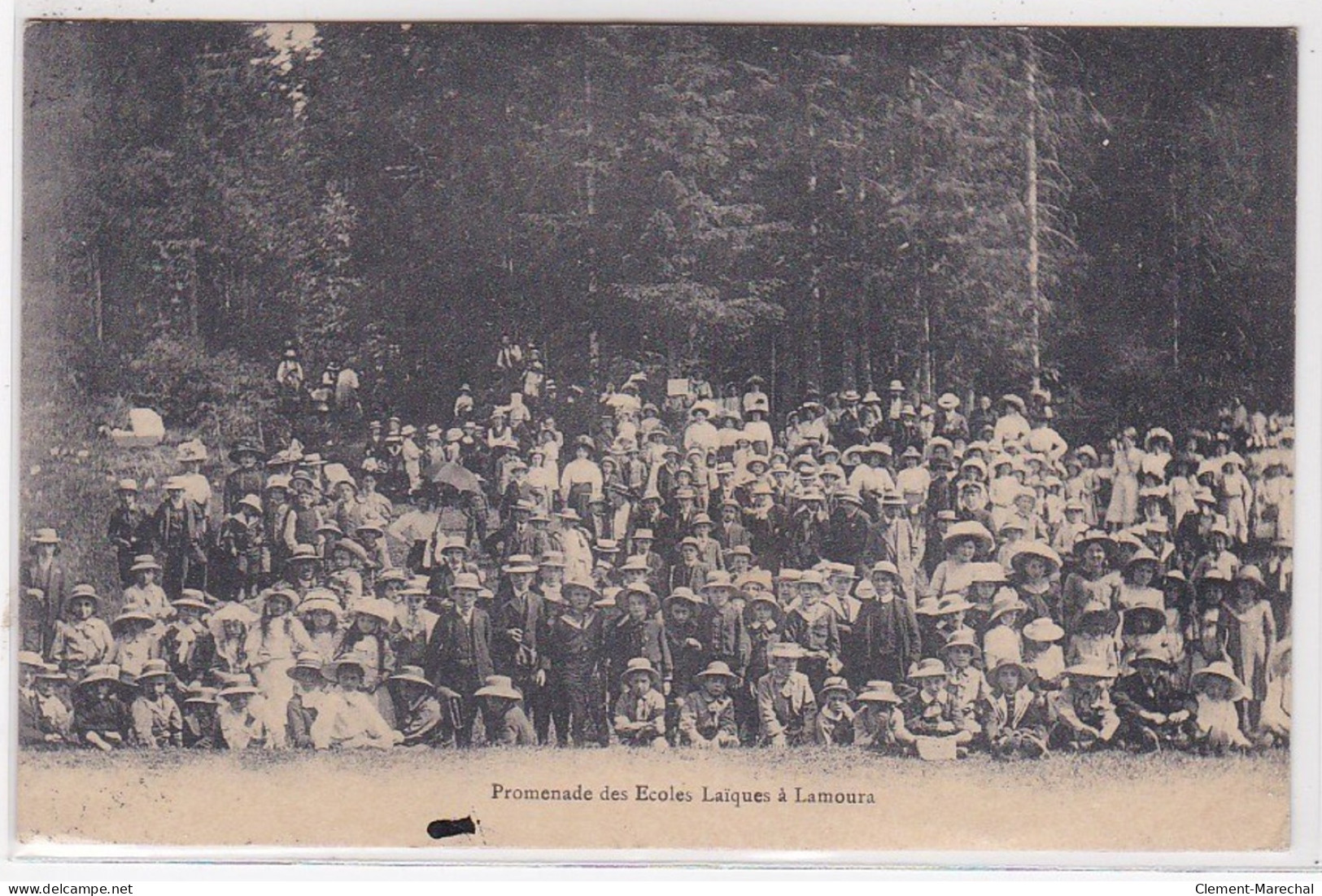 LAMOURA : Promenade Des écoles Laïques - Très Bon état - Other & Unclassified