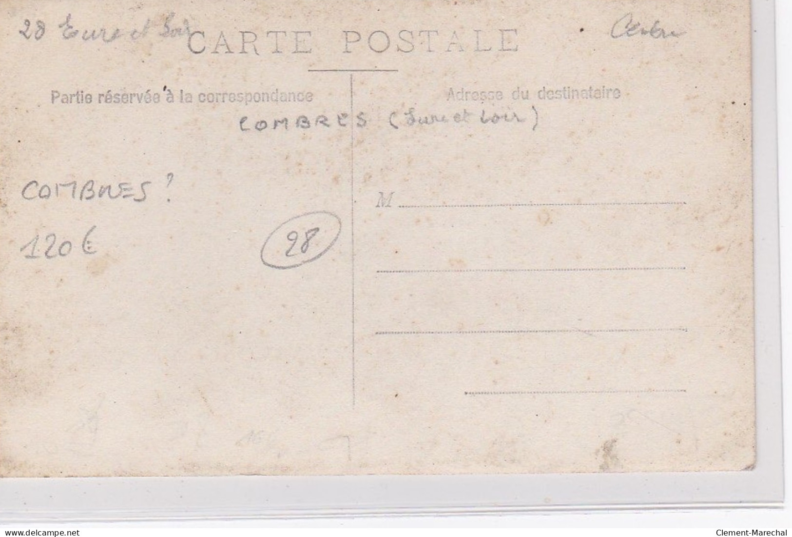 COMBRES ? (localisée Par Le Collectionneur) : Une Partie De Chasse En Carte Photo - Très Bon état - Other & Unclassified