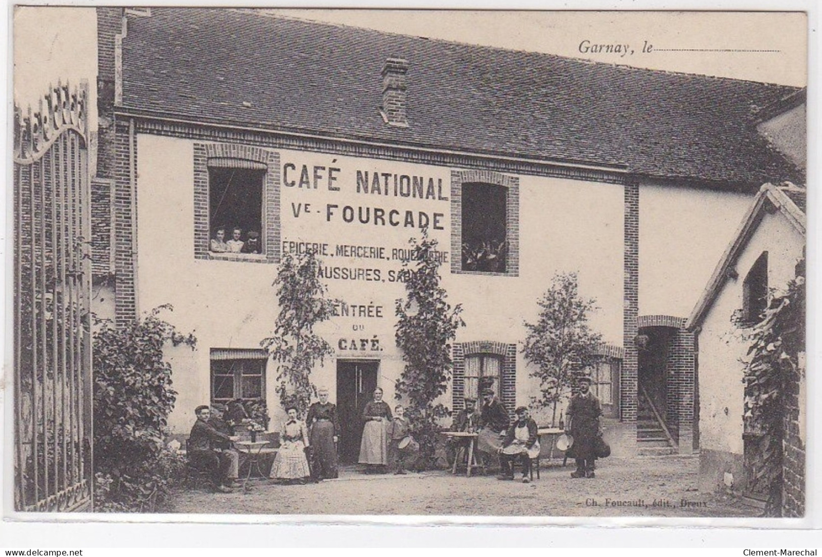 GARNAY : Le Café National FOURCADE - Très Bon état - Other & Unclassified