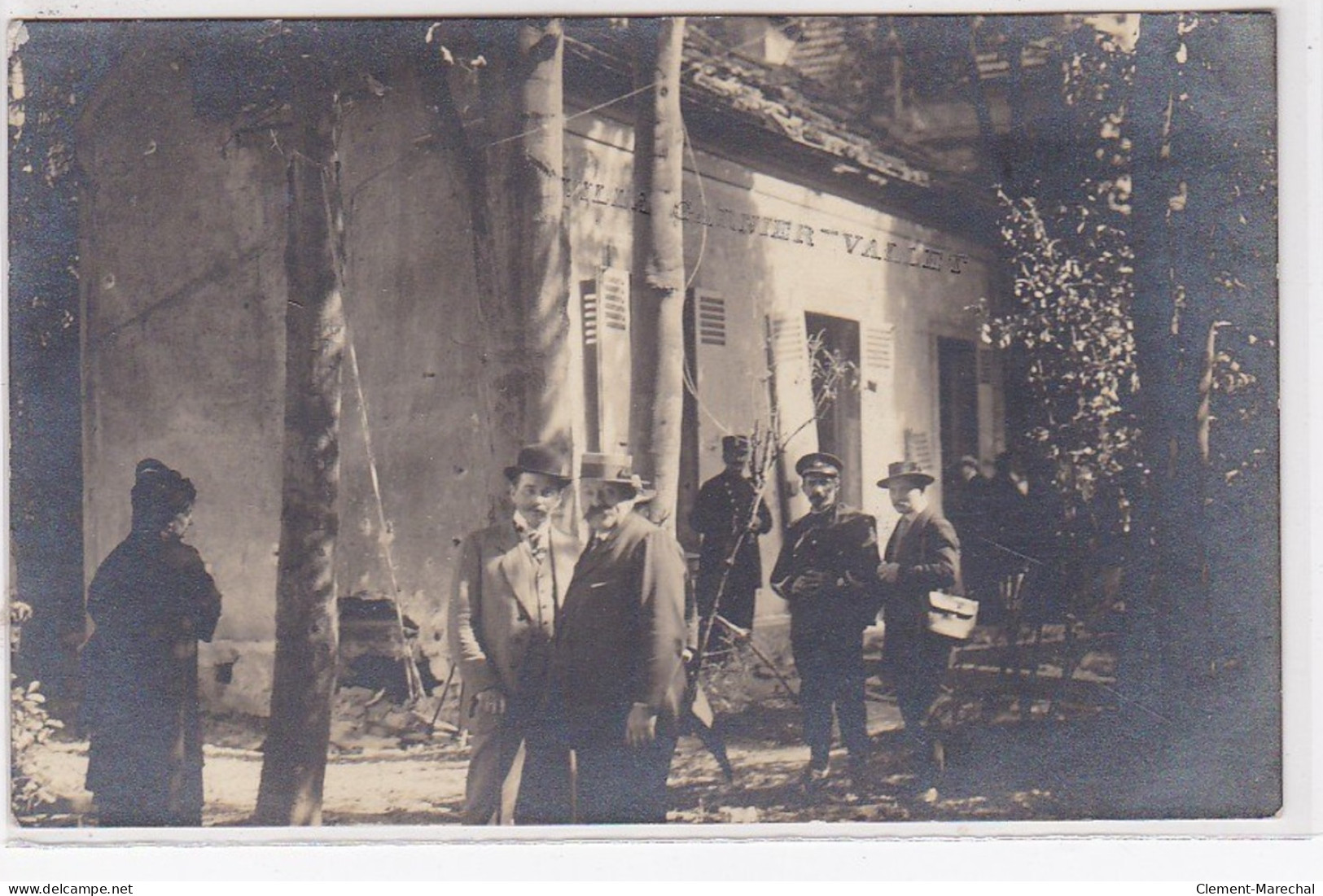 NOGENT SUR MARNE : Carte Photo De La Villa GARNIER VALLET (justice - Crime)- Très Bon état - Nogent Sur Marne