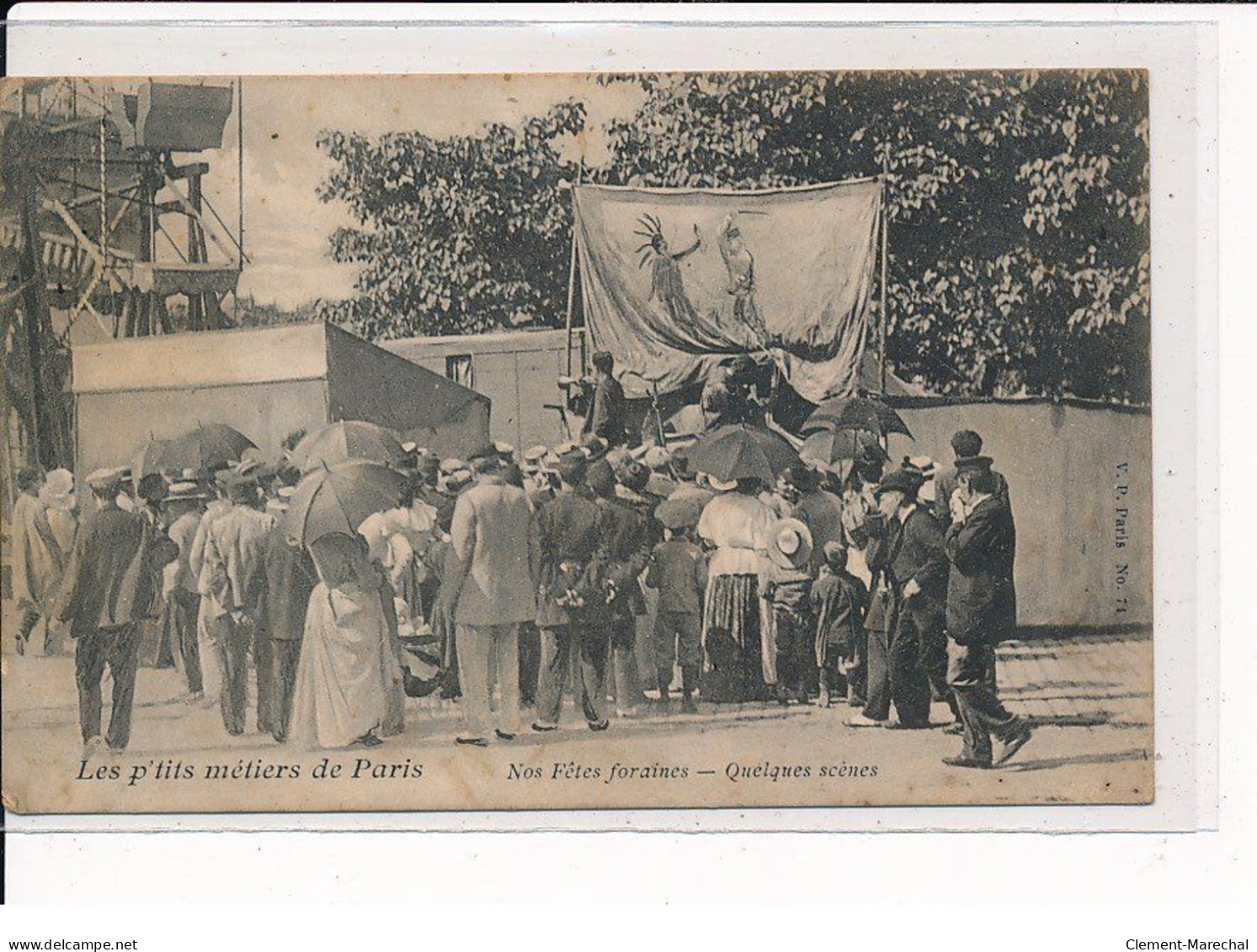 Petits Métiers à Paris, Nos Fêtes Foraines, Quelques Scènes - état - Petits Métiers à Paris