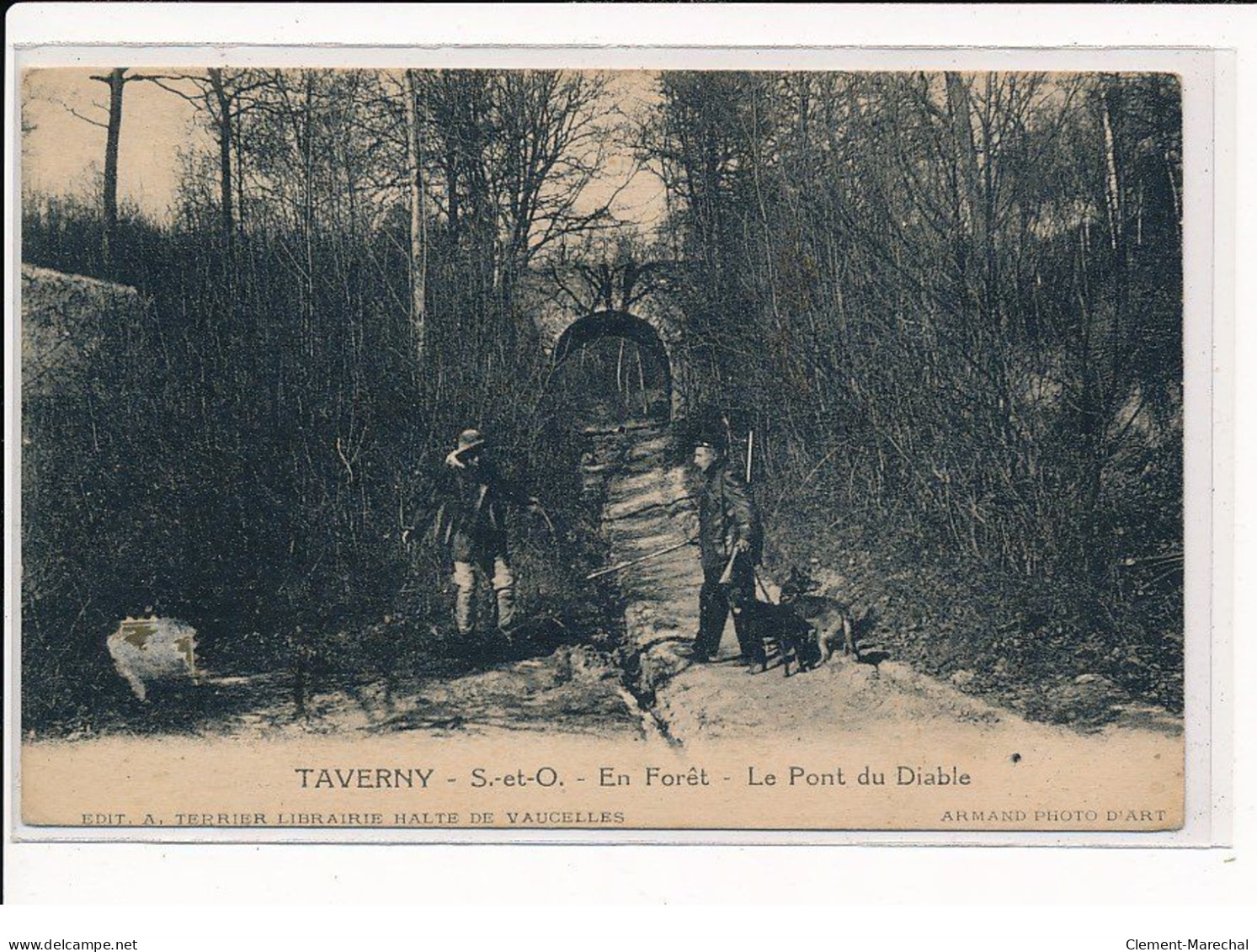 TAVERNY : En Forêt, Le Pont Du Diable - Très Bon état - Taverny