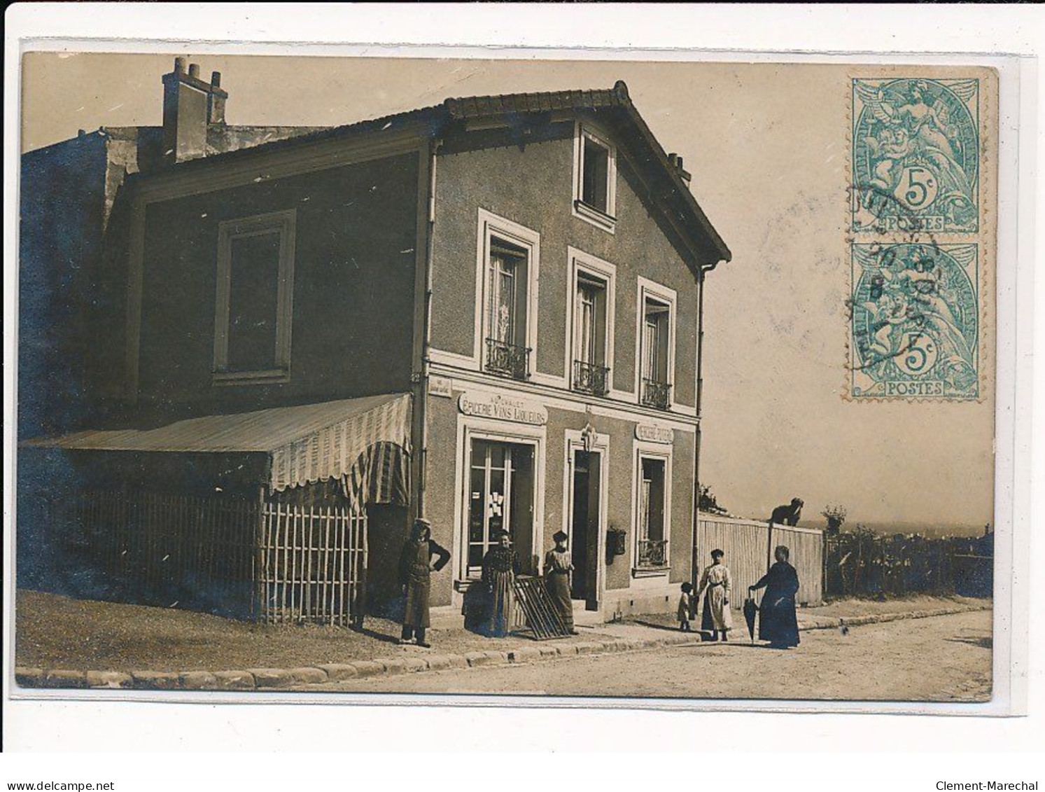 MONTREUIL : Epicerie Vin Liqueurs, Mercerie, Poterie - Très Bon état - Montreuil