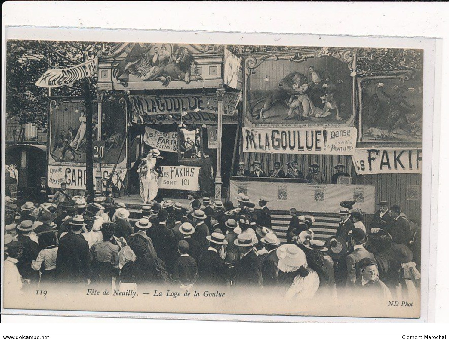 NEUILY Sur SEINE : Fête De Neuilly, La Loge De La Goulue - Très Bon état - Neuilly Sur Seine