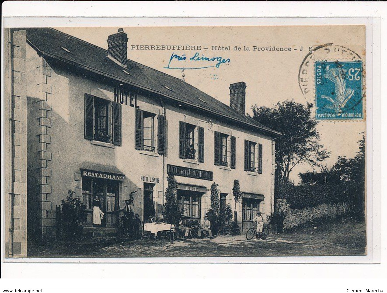 PIERRE BUFFIERE : Hôtel De La Providence - Très Bon état - Pierre Buffiere