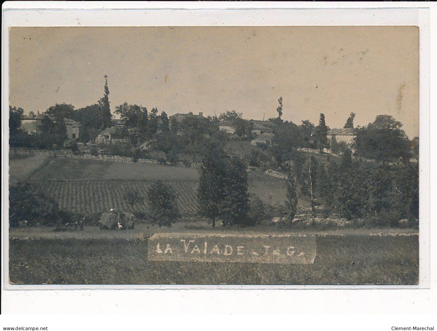 LA VALADE : Vue Générale - Très Bon état - Otros & Sin Clasificación