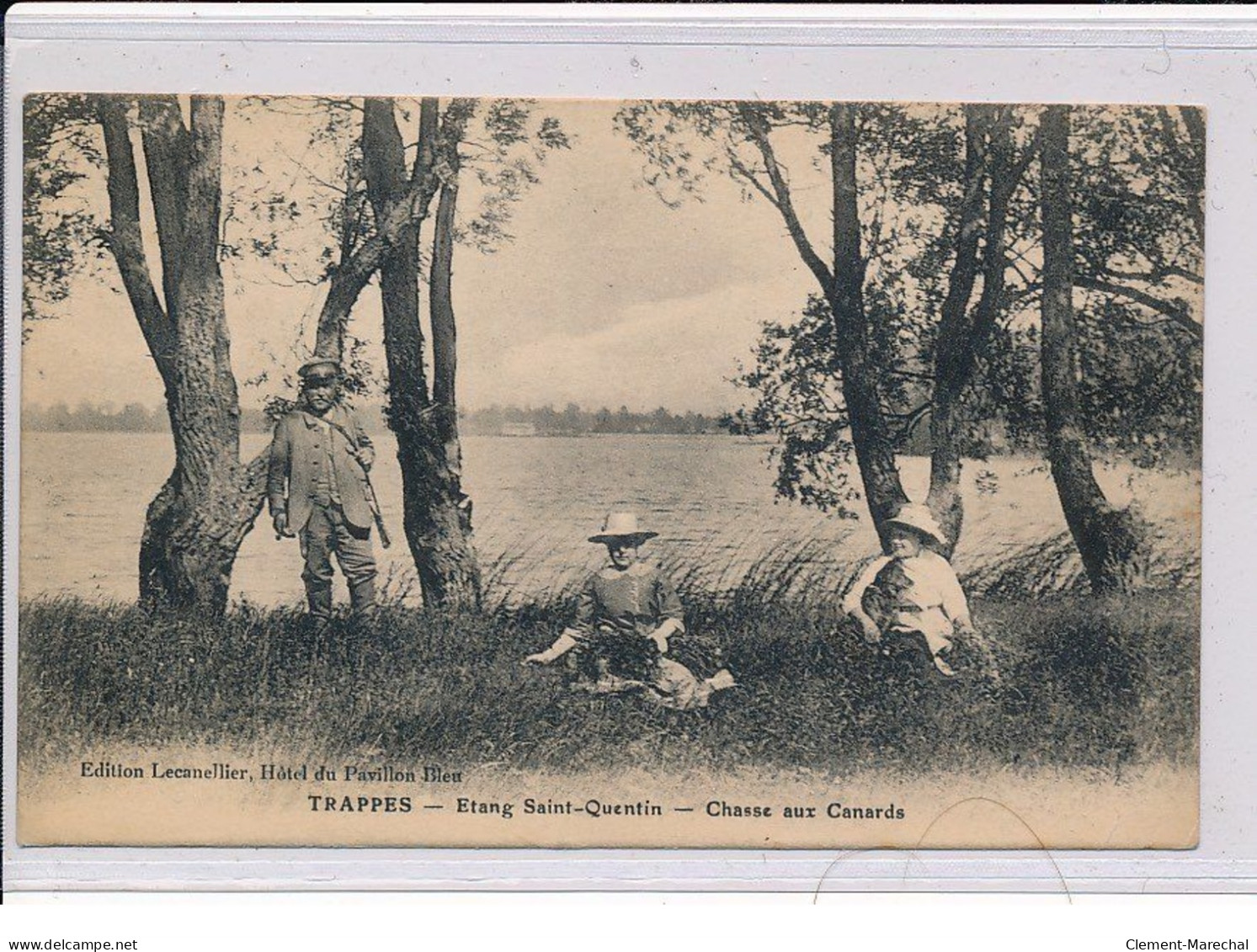 TRAPPES : Etang Saint-Quentin, Chasse Aux Canards - Très Bon état - Trappes