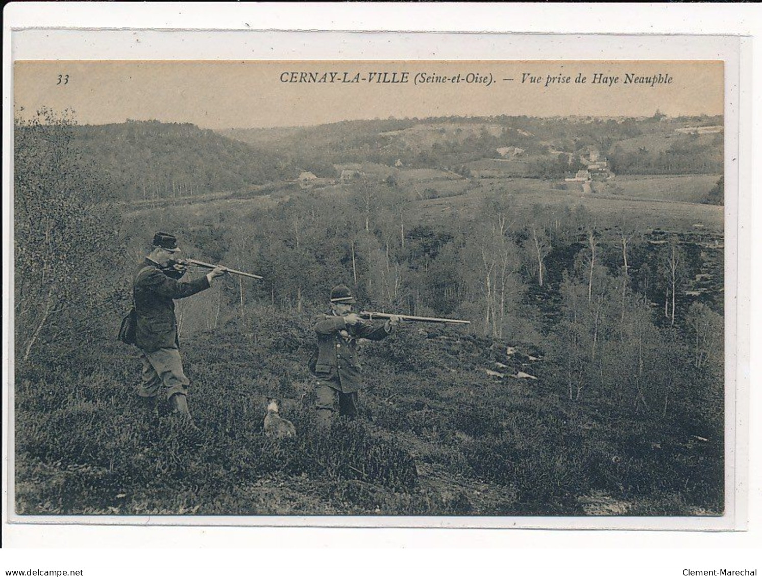 CERNAY-la-VILLE : Vue Prise De Haye Neauphle - Très Bon état - Cernay-la-Ville