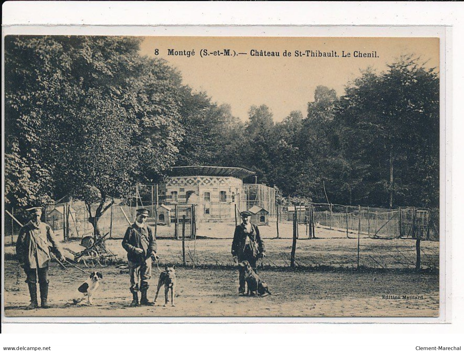 MONTGE : Château De St-Thibault, Le Chenil - Très Bon état - Sonstige & Ohne Zuordnung