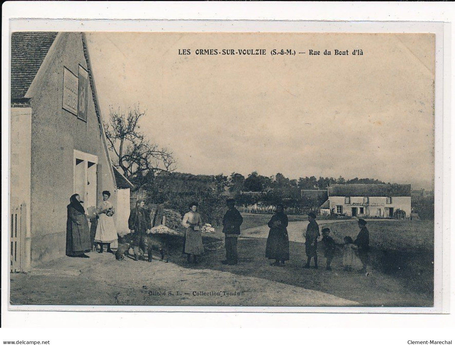 LES ORMES-sur-VOULZIE : Rue Du Bout D'là - Très Bon état - Other & Unclassified