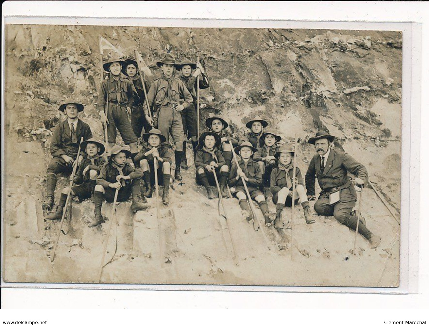 VARENGEVILLE SUR MER : Groupe De Scouts - Très Bon état - Varengeville Sur Mer