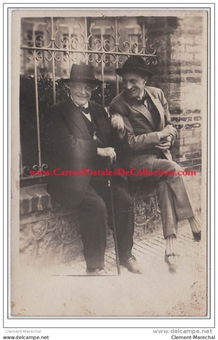 POULBOT Et WILLETTE : Carte Photo Prise Vers 1910 - Très Bon état (un Petit Trou - Voir Scans) - Poulbot, F.