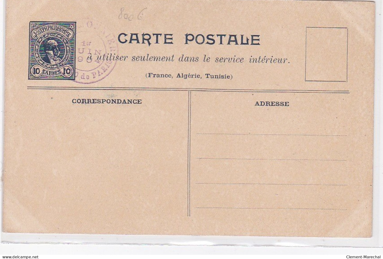 GALA HENRI MONNIER : Carte Postale Illustrée Par Jacques VILLON  -  Bon état (légères Marques D'album) - Other & Unclassified