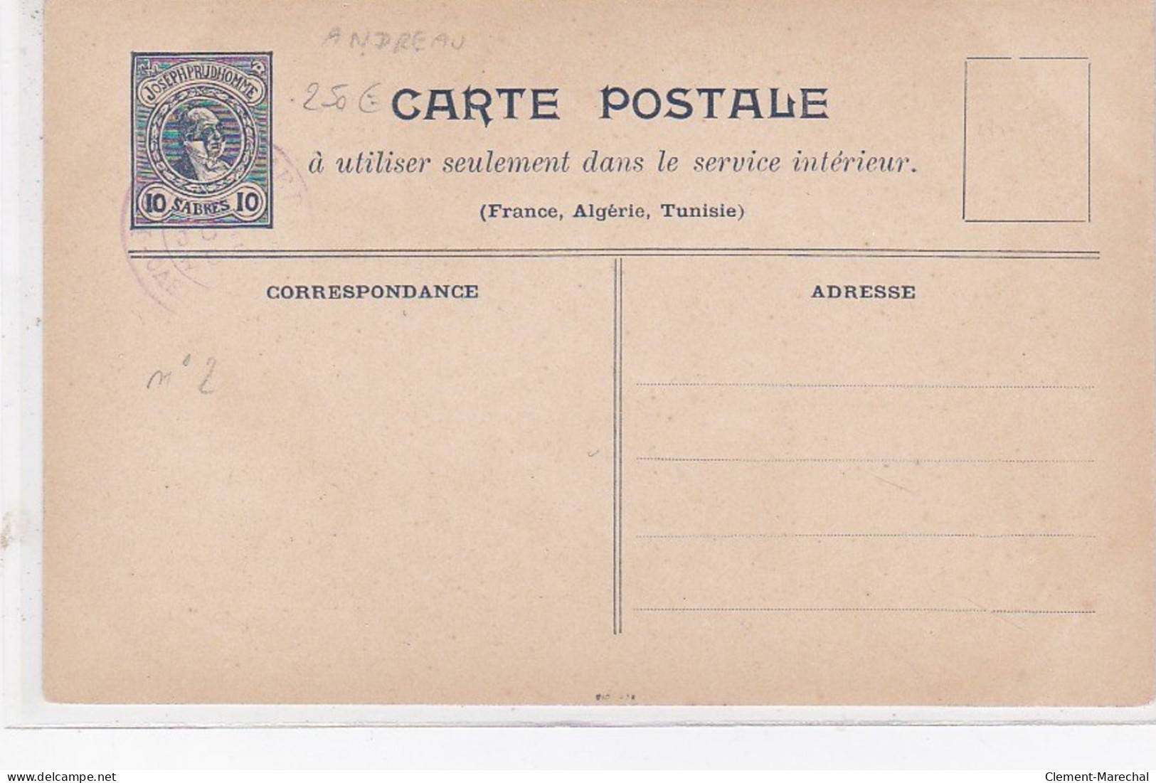 GALA HENRI MONNIER : Carte Postale Illustrée Par ANDREAU (Paris)  - Très Bon état - Otros & Sin Clasificación