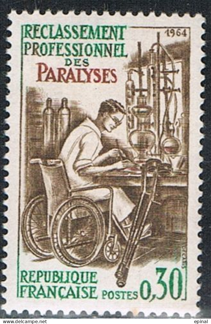 FRANCE : N° 1405 ** (Reclassement Professionnel Des Paralysés) - PRIX FIXE - - Unused Stamps