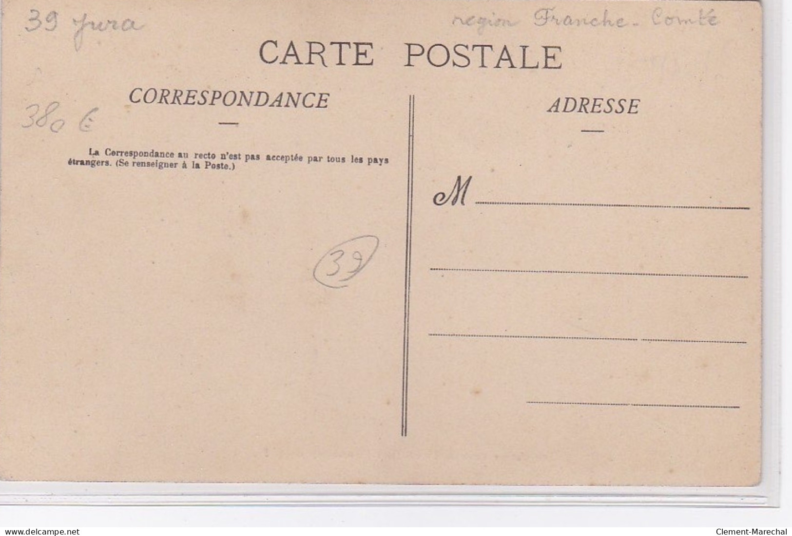 Une Chasse Dans Le Haut-Jura (le 3 Novembre 1908) - Très Bon état - Autres & Non Classés