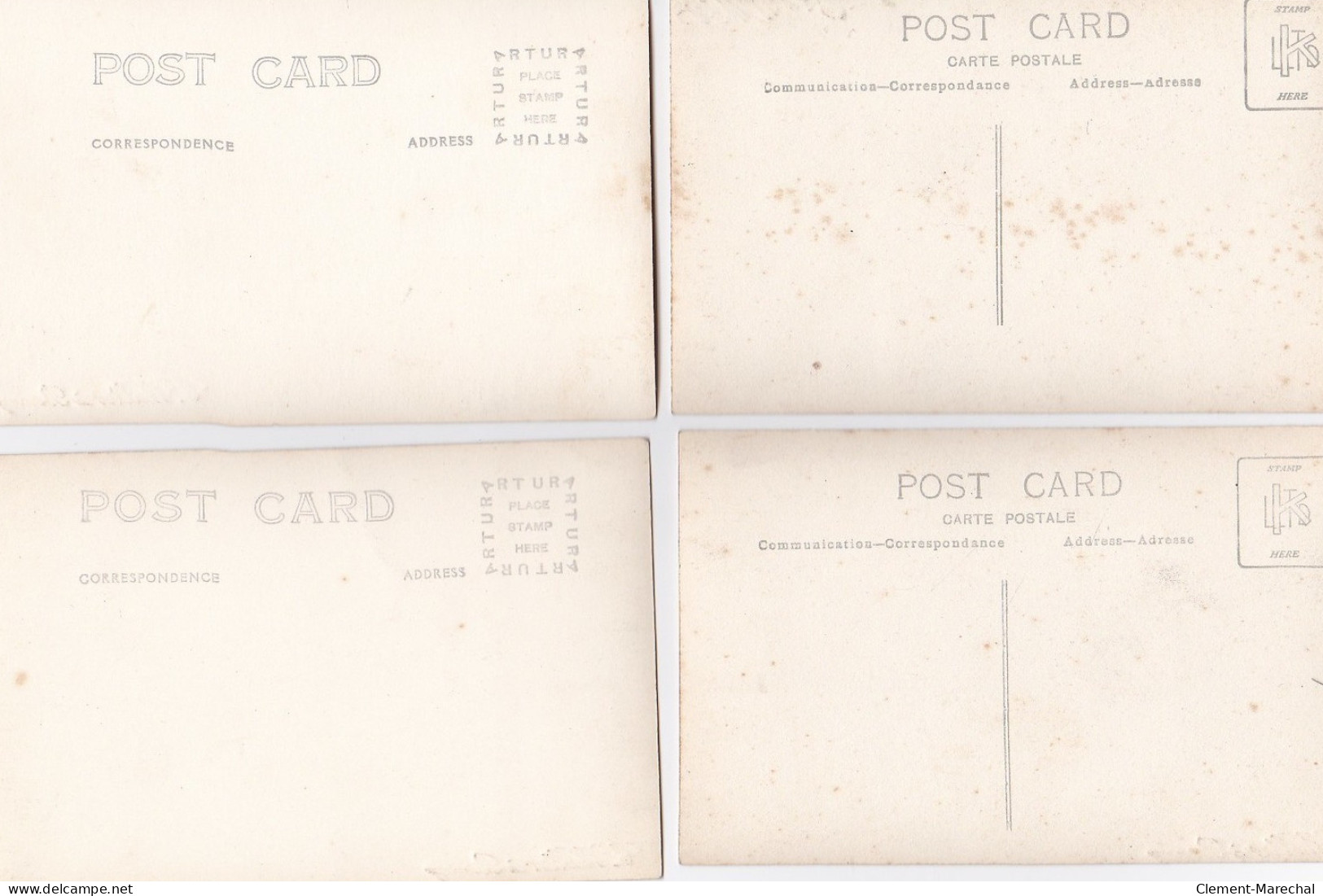 BOISSY LAMBERVILLE : Lot De 10 Cartes Photo Du Souvenir De La Bénédiction Du Calvaire En 1922 - Très Bon état - Other & Unclassified