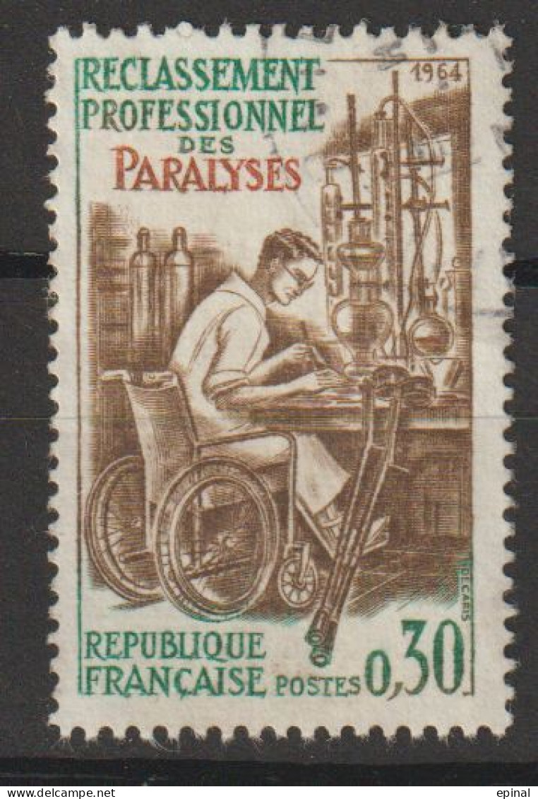 FRANCE : N° 1405 Oblitéré (Reclassement Professionnel Des Paralysés) - PRIX FIXE - - Used Stamps