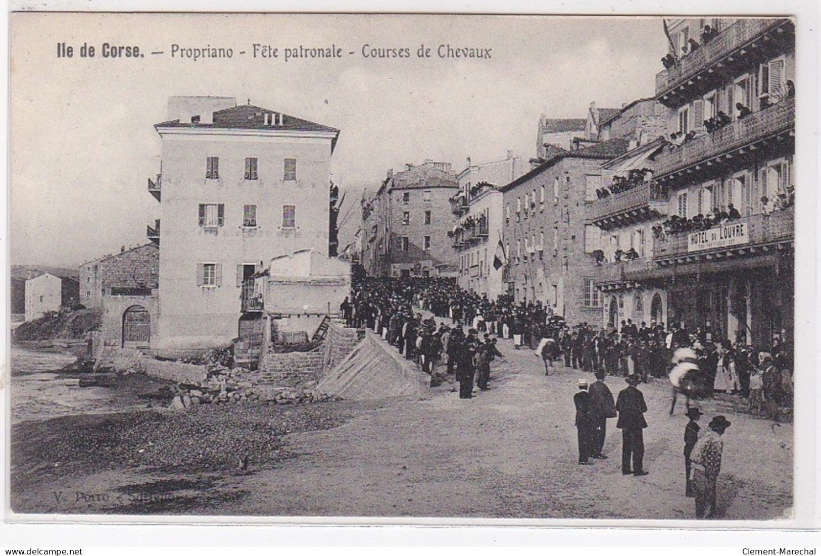 PROPRIANO : Fete Patronale - Courses De Chevaux - Très Bon état - Sonstige & Ohne Zuordnung