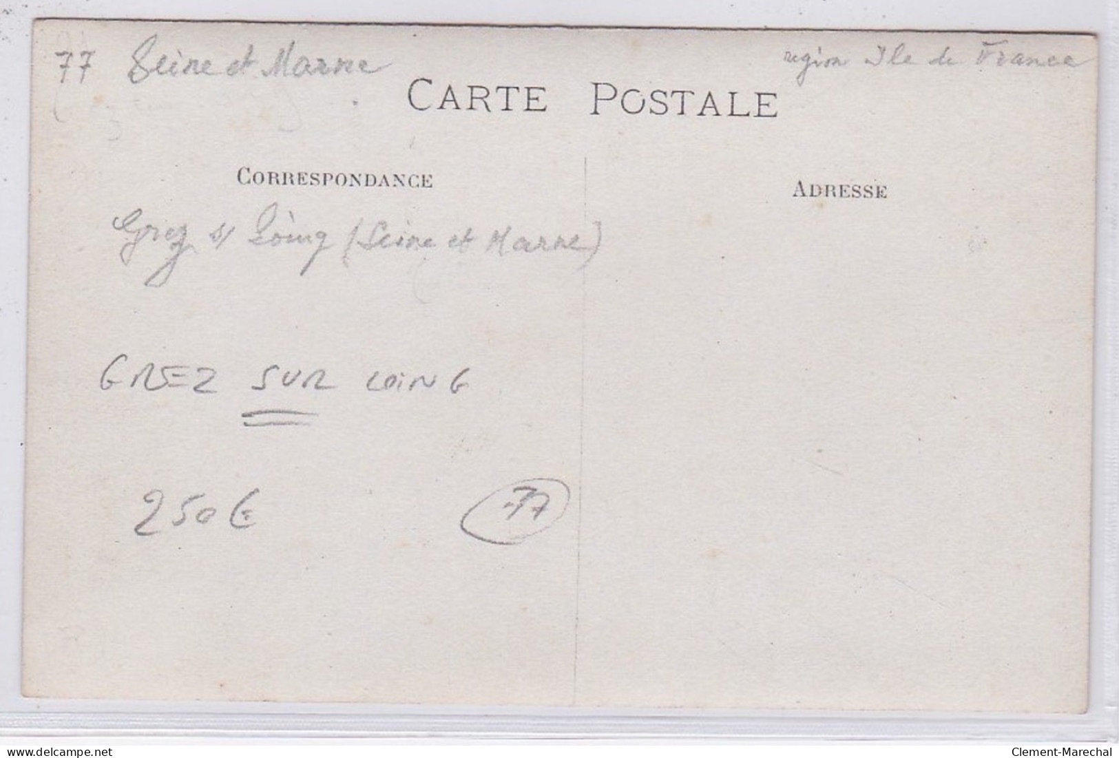 GREZ SUR LOING : Carte Photo D'une Scène De Chasse - Très Bon état - Other & Unclassified