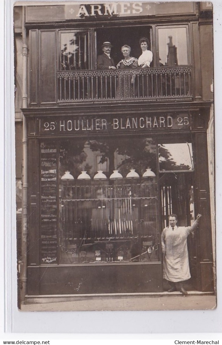 PARIS 8ème : Magasin HOULLIER BLANCHARD Au 25 Cité Berryer - Armes De Chasse Et De Tir (armurerie) - Très Bon état - Paris (08)