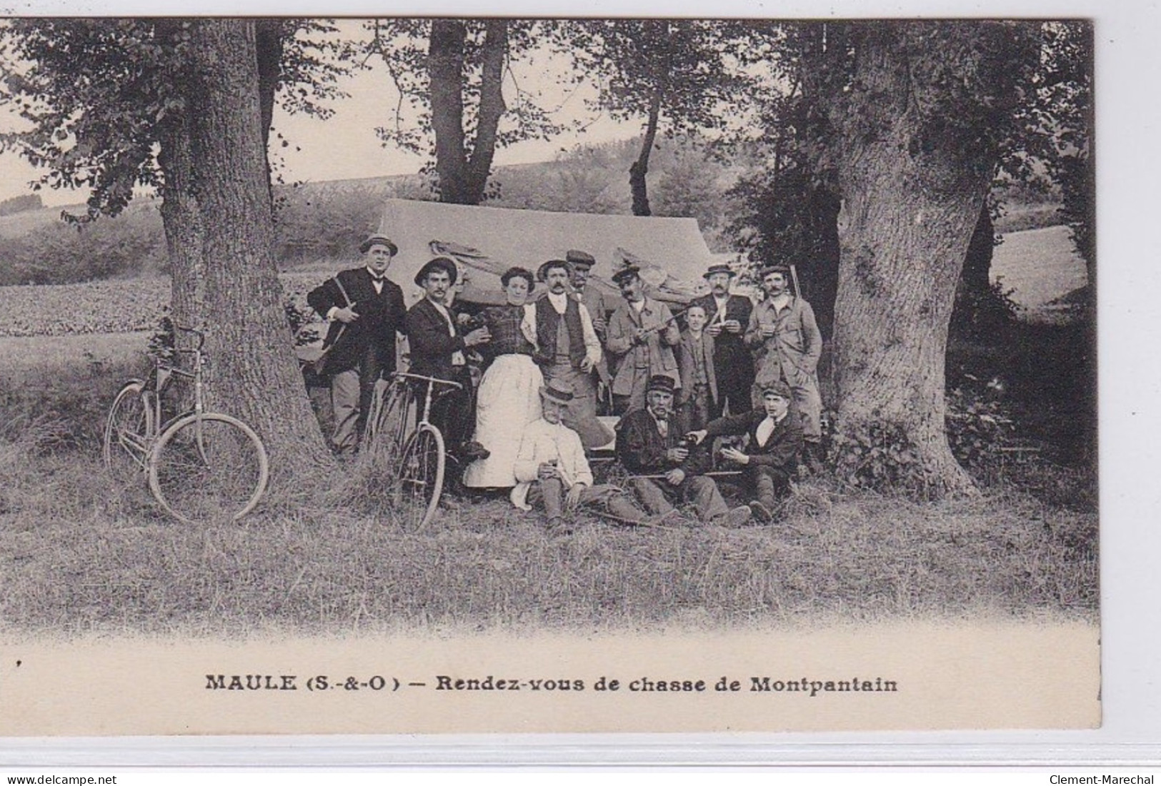 MAULE : Rendez-vous De Chasse De Montpantain - Très Bon état - Maule