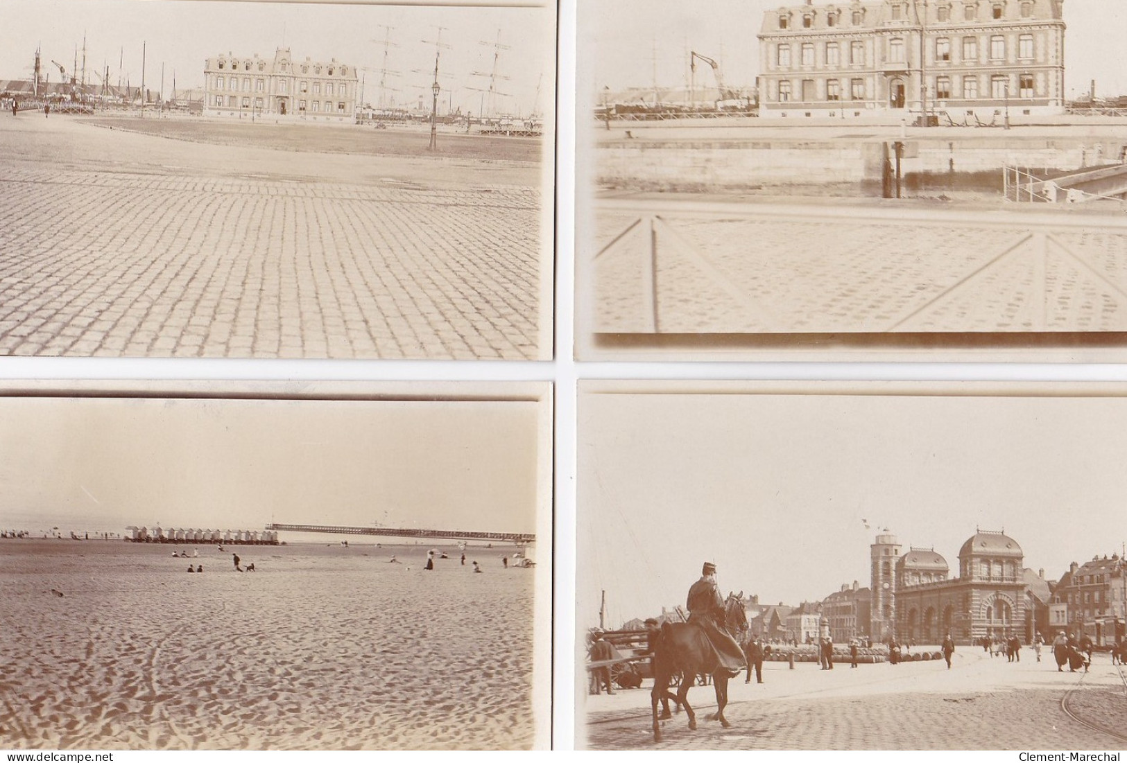 DUNKERQUE : Lot De 13 Cartes Photo Vers 1910 - Très Bon état - Dunkerque