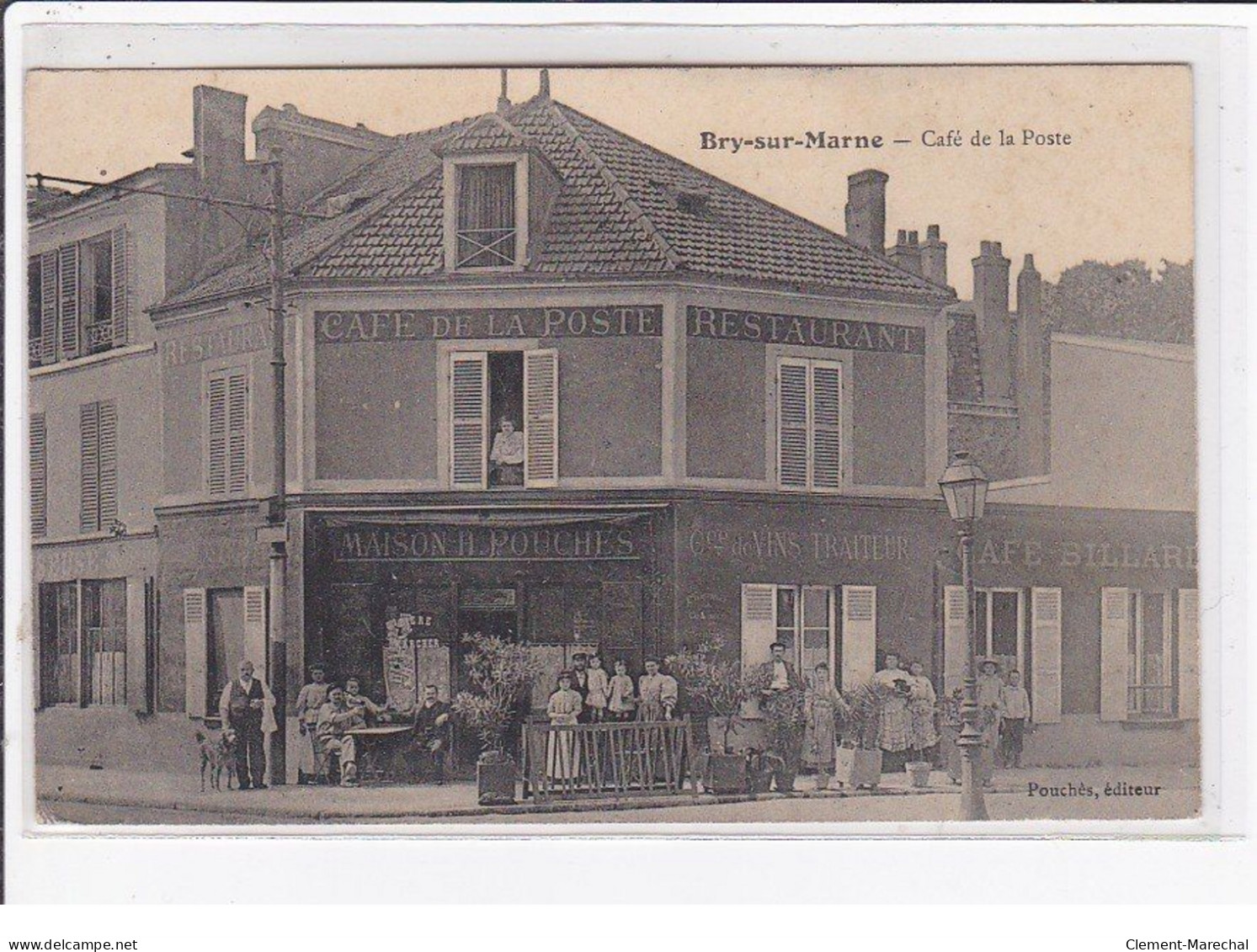 BRY SUR MARNE : Le Café De La Poste - Très Bon état - Bry Sur Marne